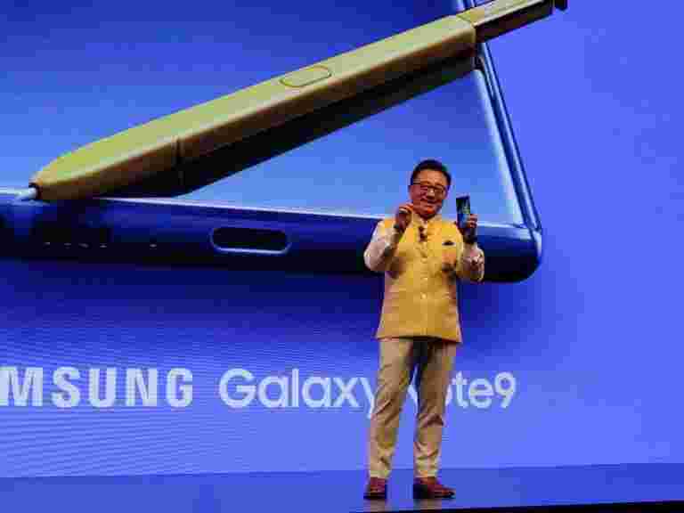 三星在印度推出了Galaxy Note 9,可从8月24日提供