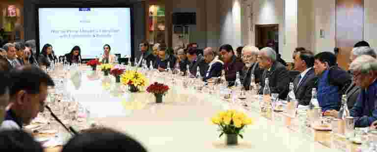 PM Narendra Modi表示经济强大的基础，有能力反弹