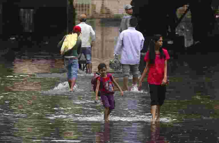 孟买郊区见证了最低5年的6月降雨量