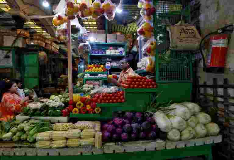 印度的食物通胀升高限制了进一步率的范围